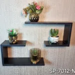 Premium Quality Wall Mounted Decor Floating Shelve, Book Shelve, Decor Shelve, Decor Shelf, Decor Mounted Wall Shelve, Home Wall Mounted Multipurpose Decorative Floating U-Shape Shelve (Pair)