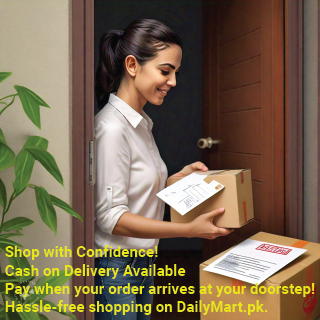 Cash on Delivery available on DailyMart.pk - Pay when your order is delivered, hassle-free online shopping.